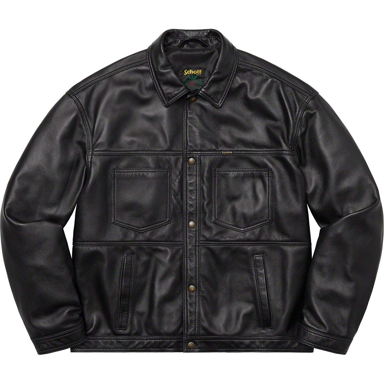Supreme®/Schott® Leather Work Jacket view 2